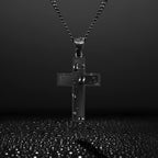 Stone Cross (Large) - Stealth