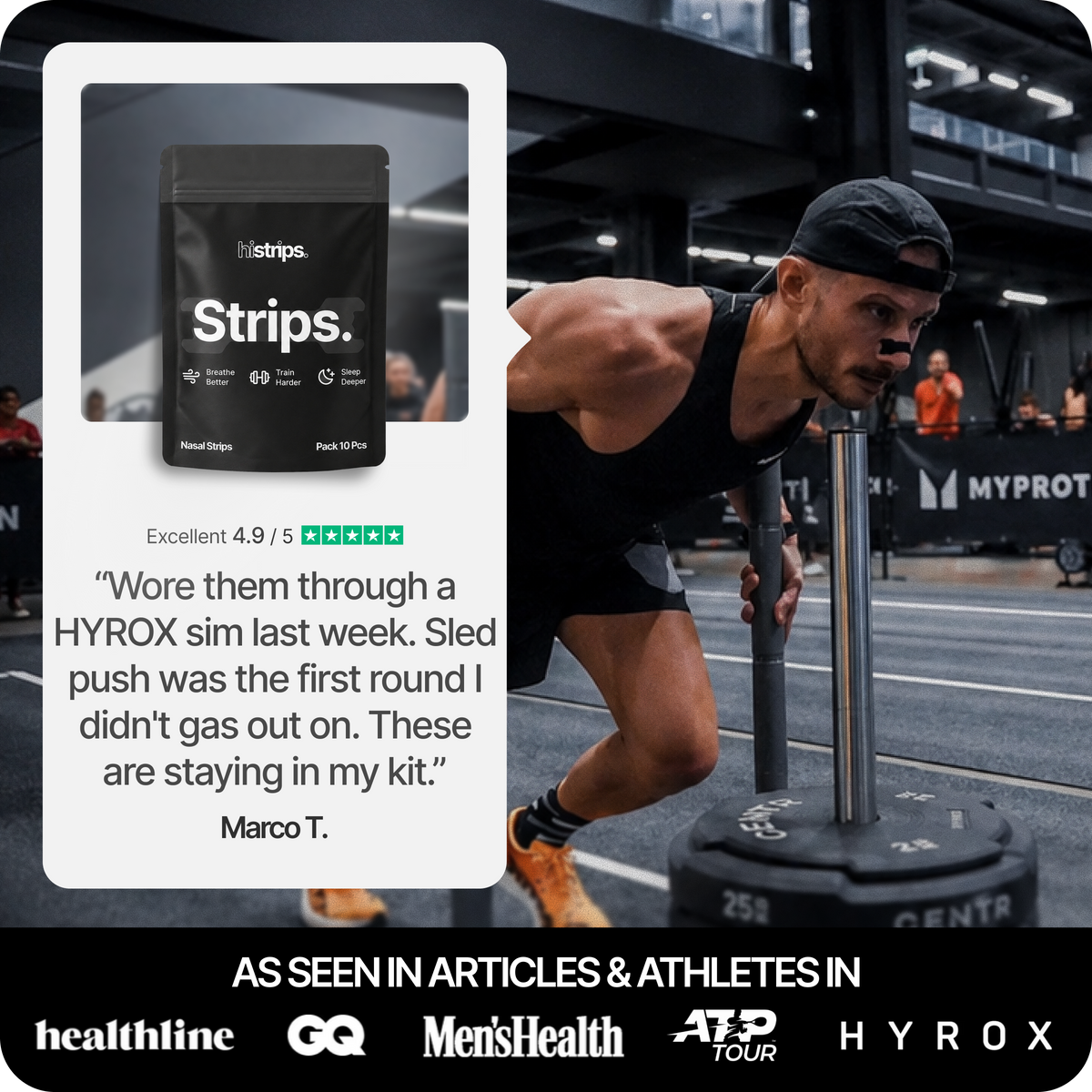Black Nasal Strips
