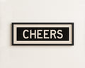 Framed Cheers Bus Scroll Sign