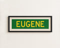 Framed Eugene Green Bus Scroll