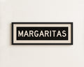 Framed Margaritas Bus Scroll Sign