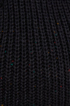 Blackout Fine Gauge Upcycled Cotton Watchcap