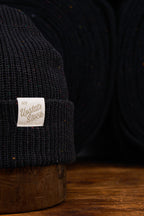 Blackout Fine Gauge Upcycled Cotton Watchcap