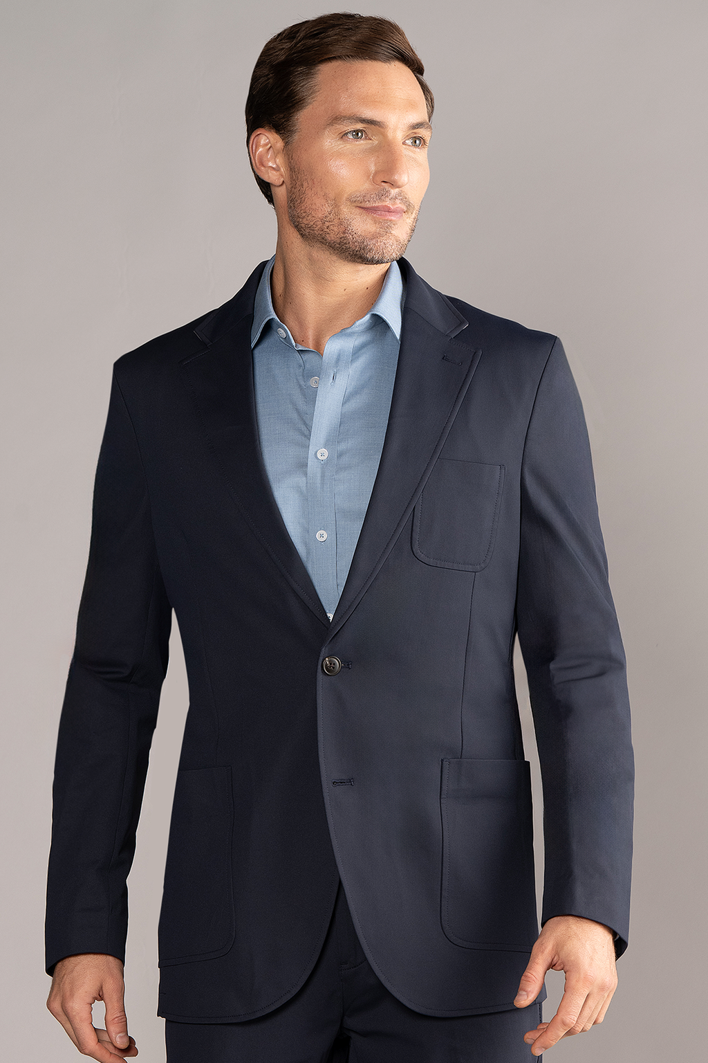 Performance Patch Pocket Blazer // Navy