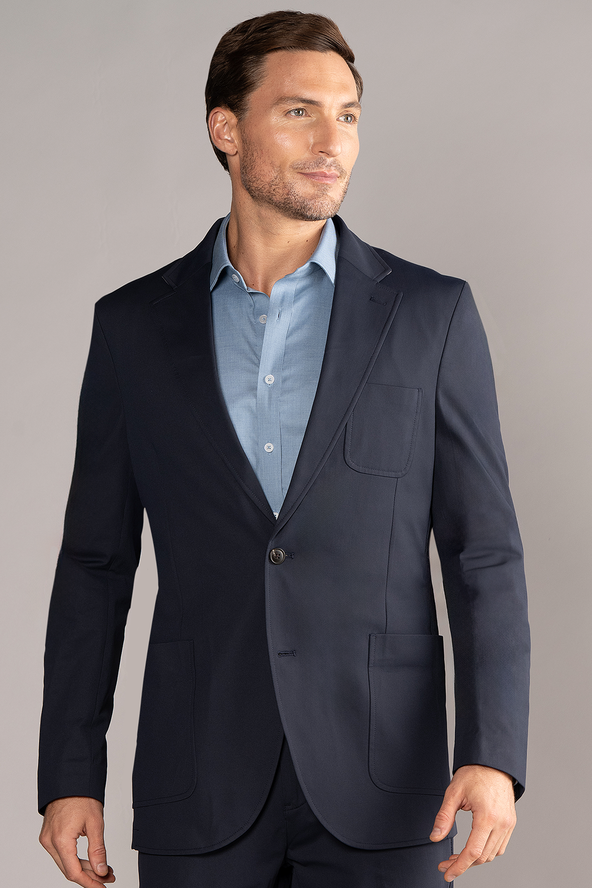 Performance Patch Pocket Blazer // Navy