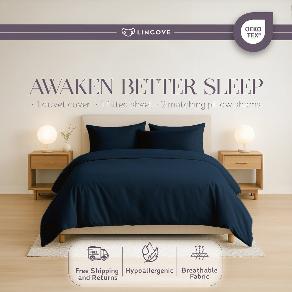 100% Cotton Duvet Cover Set - Classic Hotel Collection