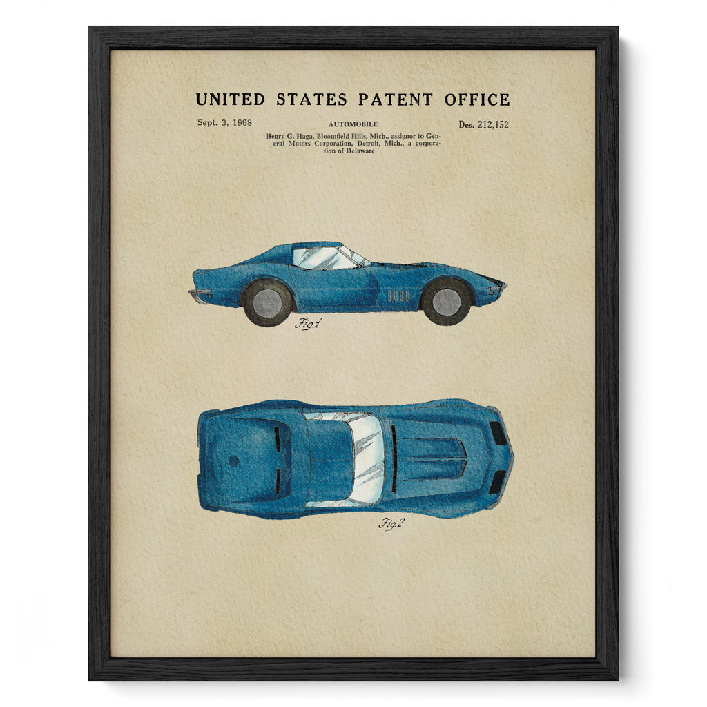 Blue Muscle Car (1968)
