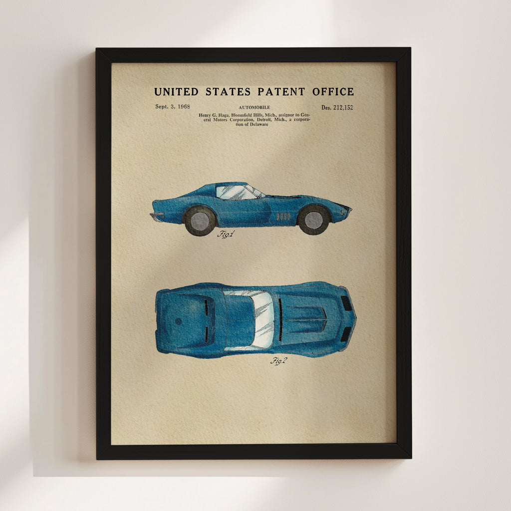 Blue Muscle Car (1968)