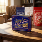 Spirits & Whisky Peanuts – 3 Gourmet Flavors 12oz Tin