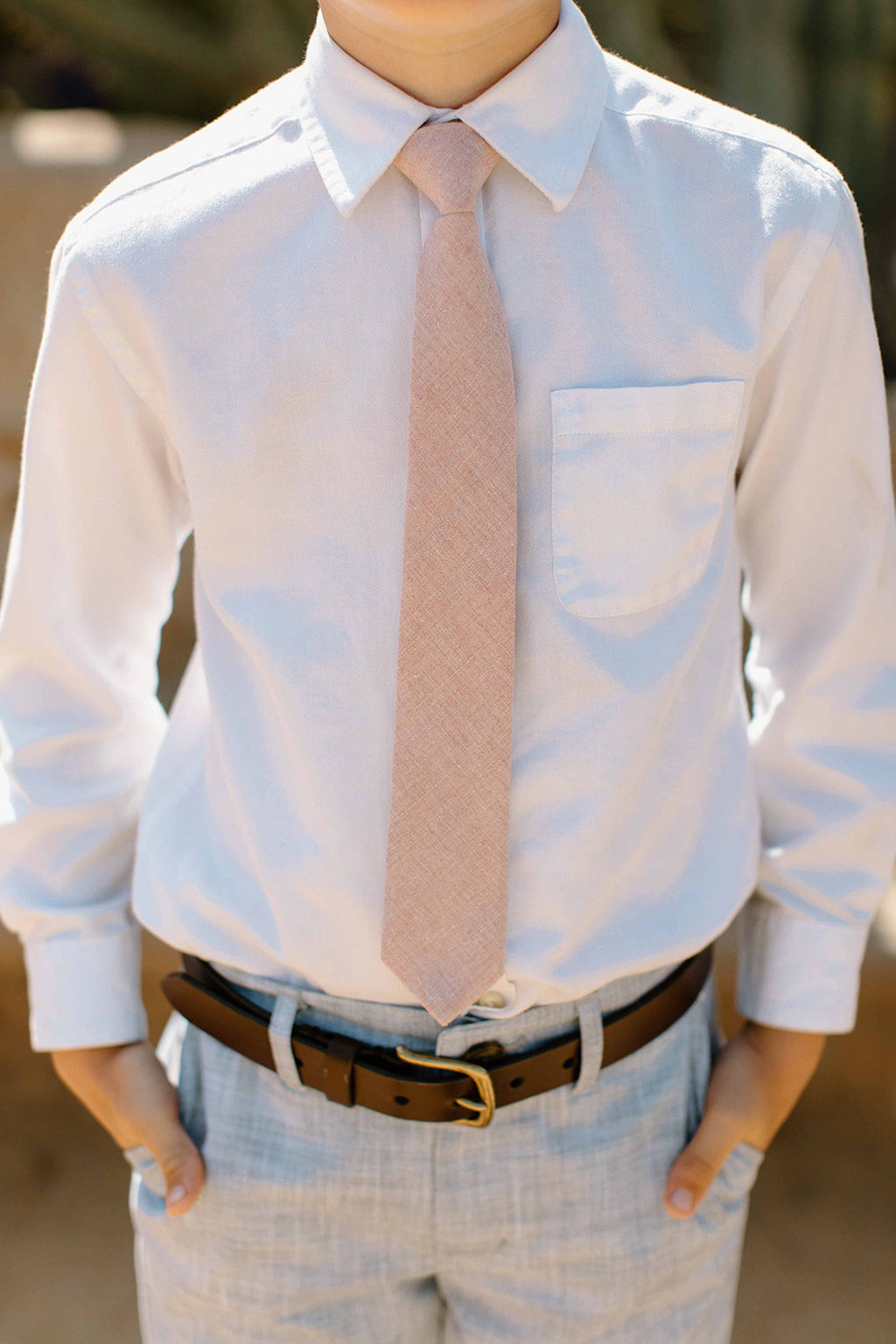 Blushing - Boys Tie