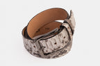 The Boss Natural python Sneak  Leather Leather Belt