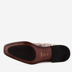 The Boss Natural Pythn Snk Zip-Up Leather Men Boot Limited Edition
