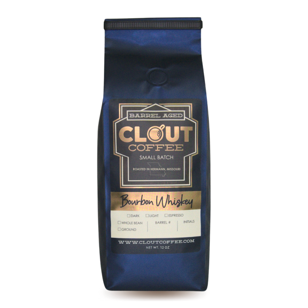 Bourbon Barrel Aged Colombian Coffee, 16oz