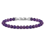 Birthstone Bracelet, 6MM - February