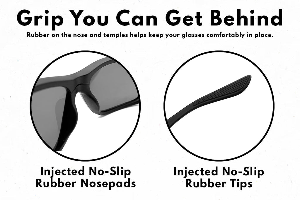 Breach XL Bifocal Reader - Jet Black Polarized