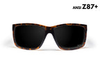 Breach - Tortoise Shell - Jet Black Polarized ANSI Z87+