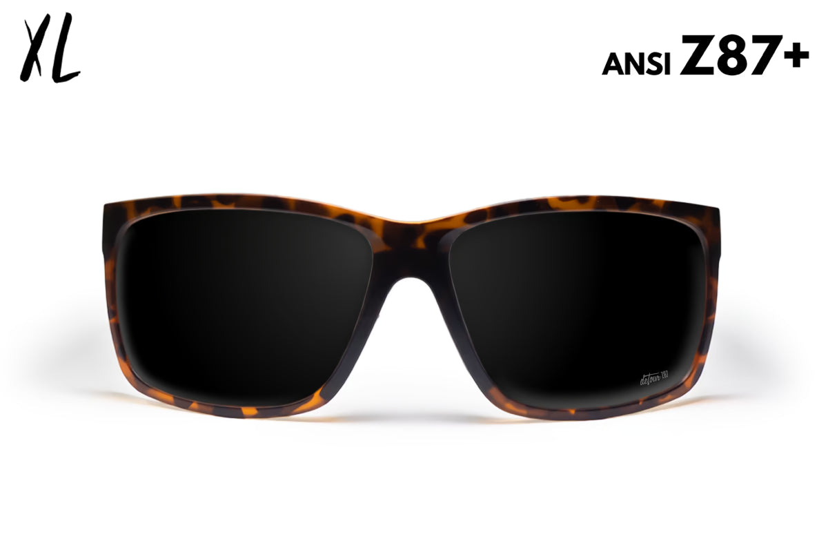 Breach XL - Tortoise Shell - Jet Black Polarized ANSI Z87+