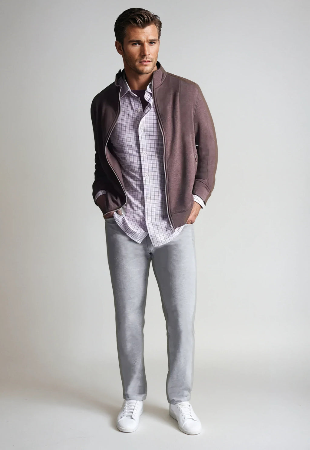 Breckenridge Full-Zip Sweatshirt - Espresso