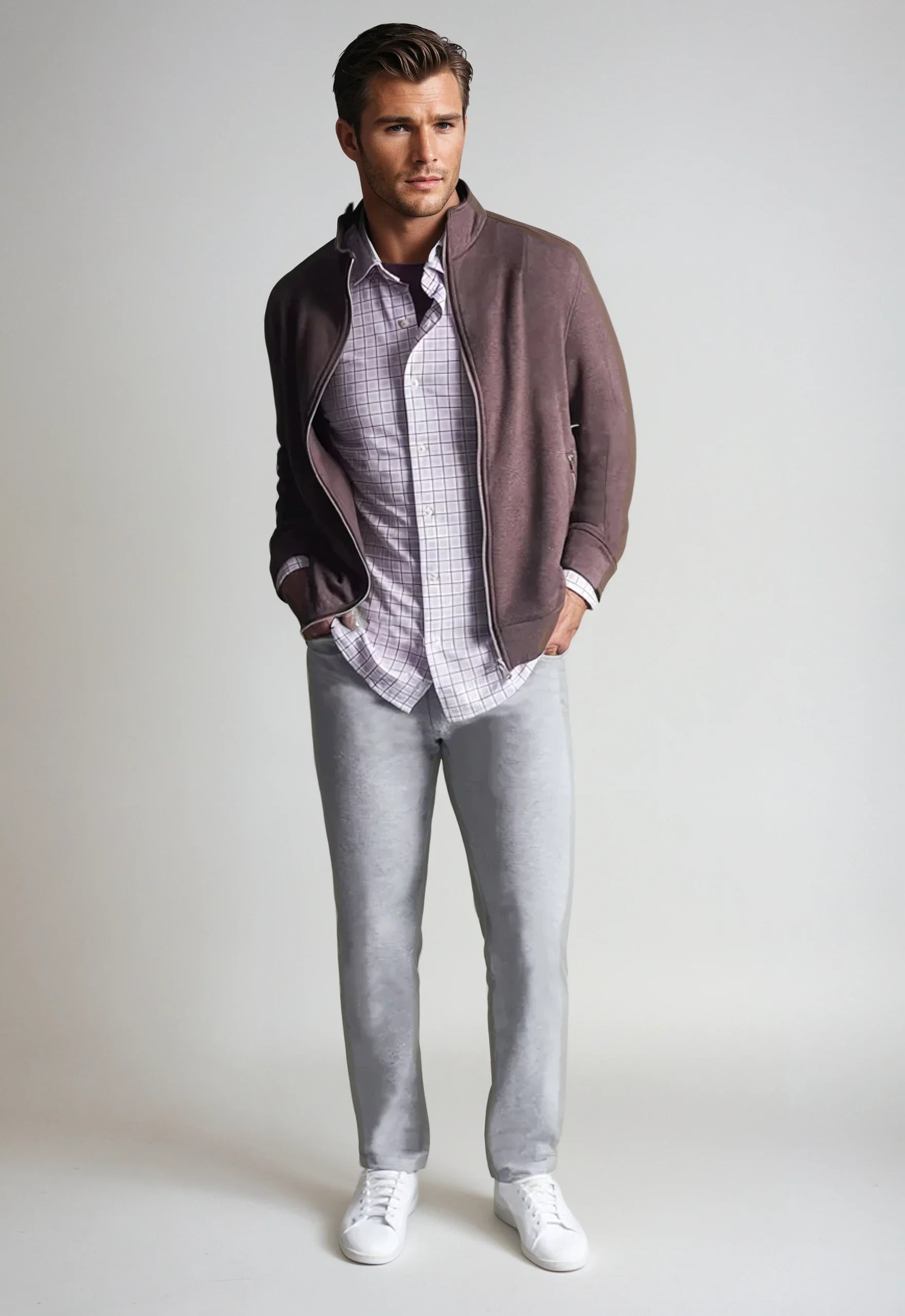 Breckenridge Full-Zip Sweatshirt - Espresso