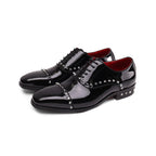 Barocco Bright Sparks Men's Loafers - Black