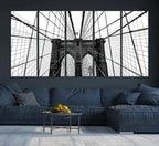 Brooklyn Bridge Wall Art Canvas Print