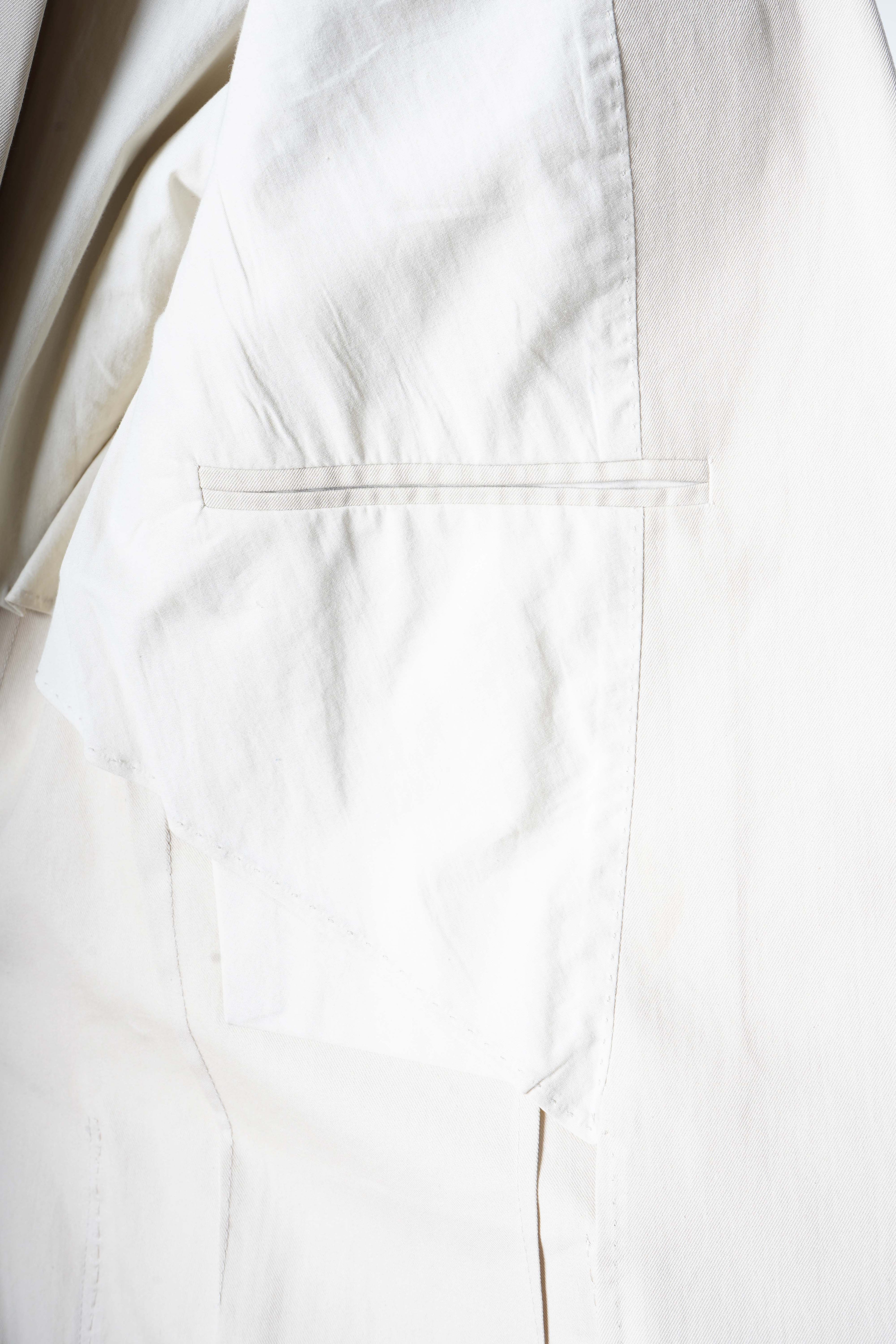 Brunello Cucinelli Solid Cotton Suit