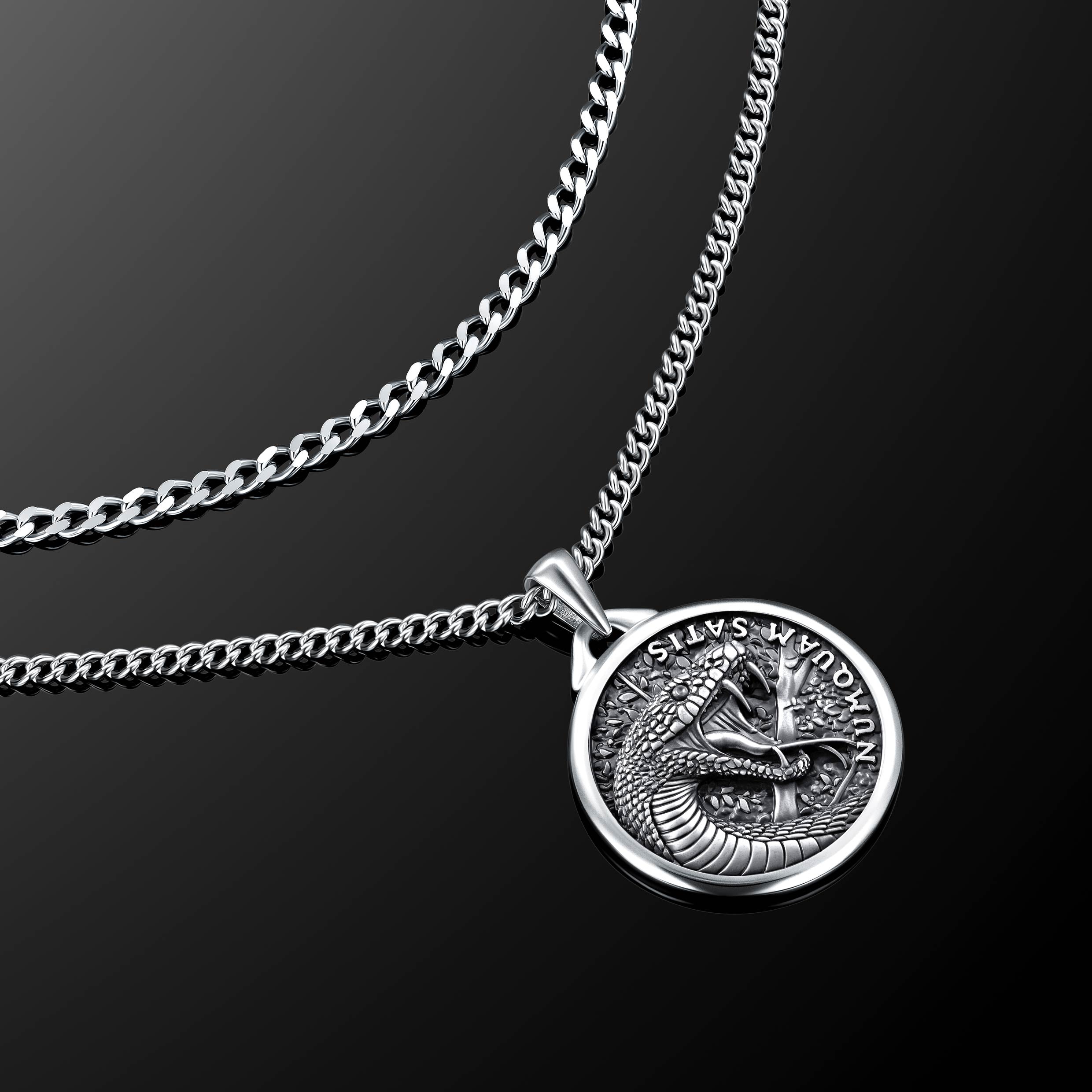 Built Different: Black Mamba - Sterling Silver