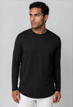 Buki Cinqo Long Sleeve Tech Tee - Black