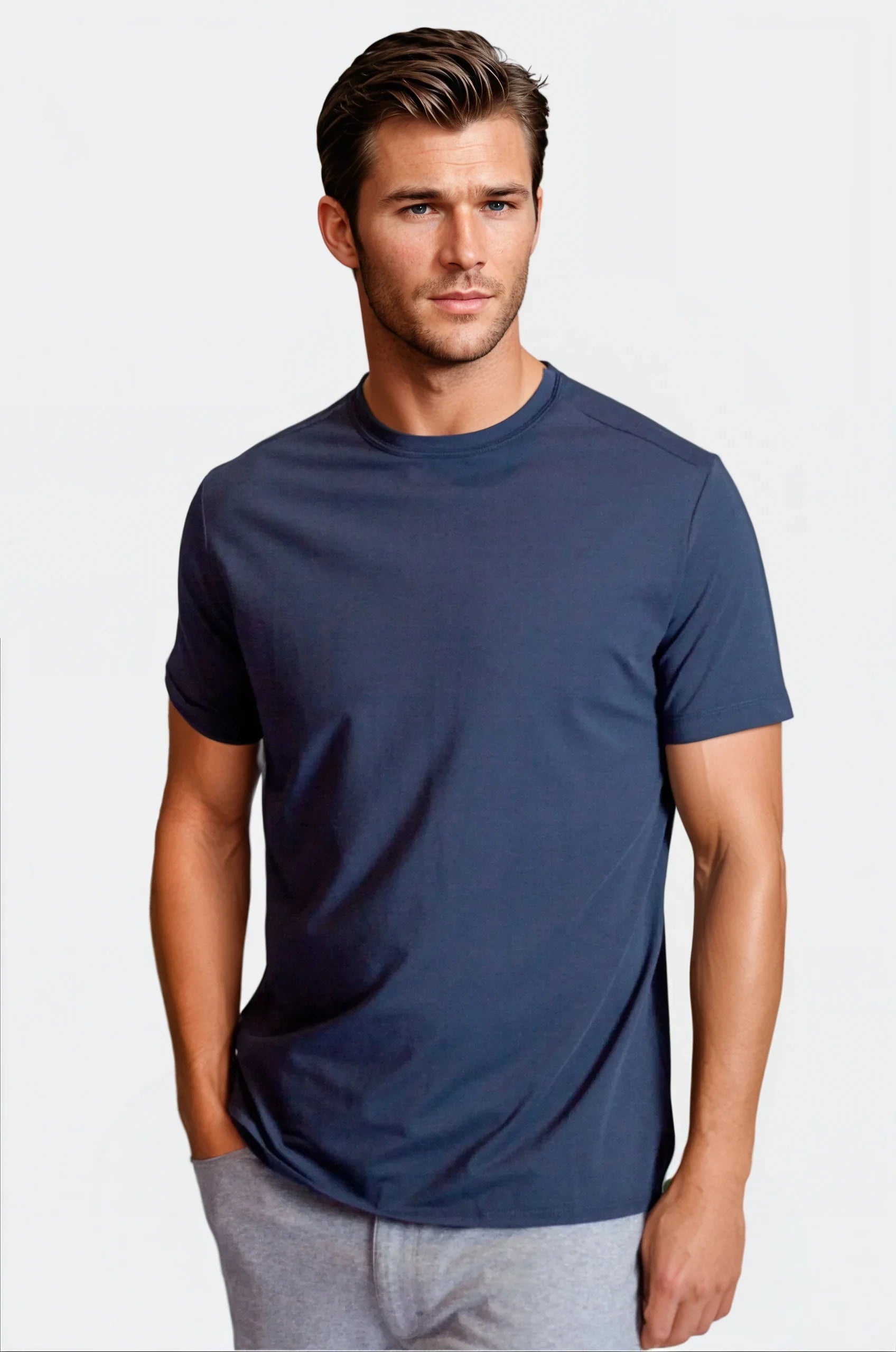 Buki Cinqo Tech Tee 3-Pack - French Blue/Blue Night/Blue Grey