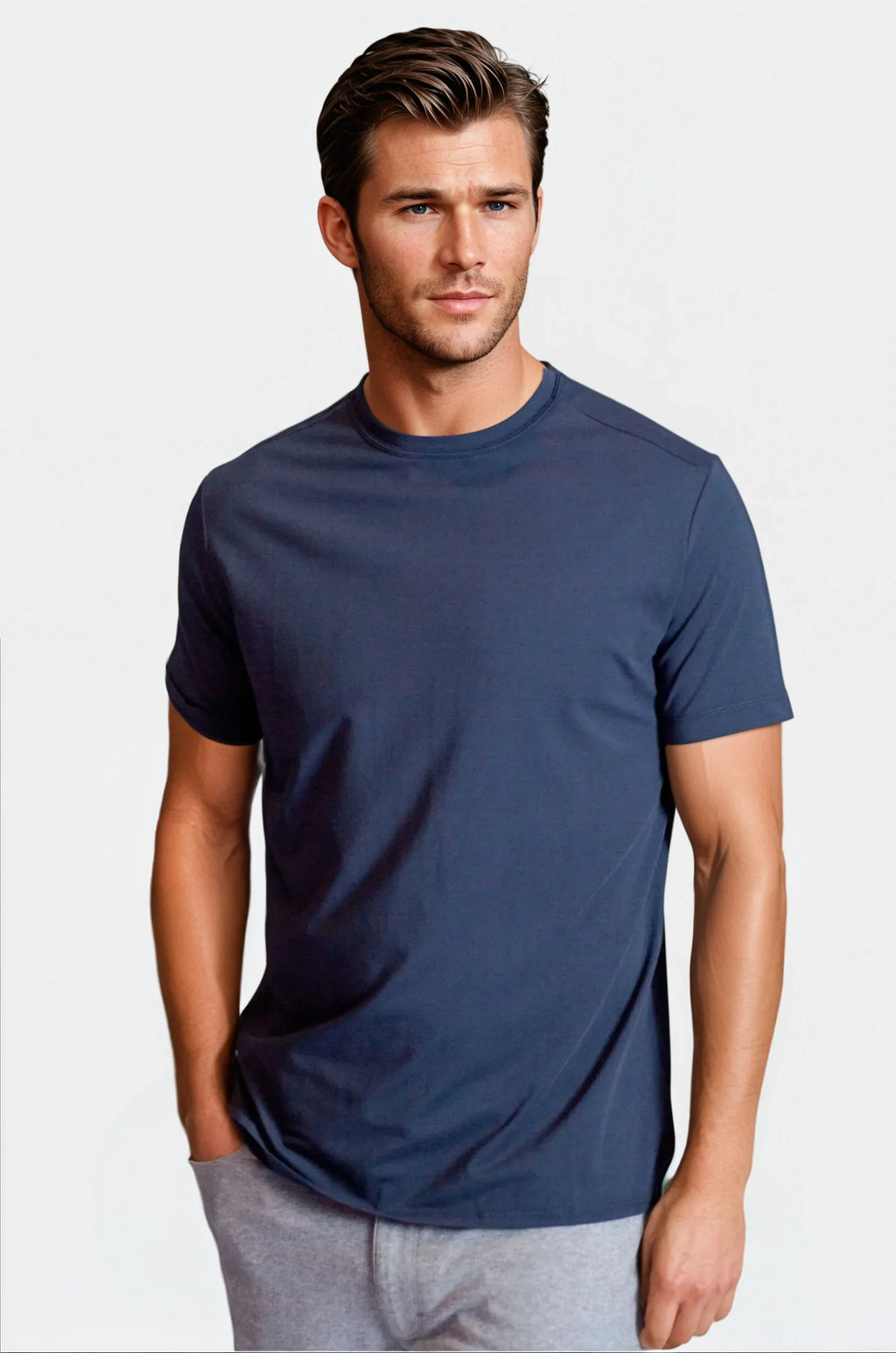 Buki Cinqo Tech Tee 2-Pack - Blue Grey/Blue Night