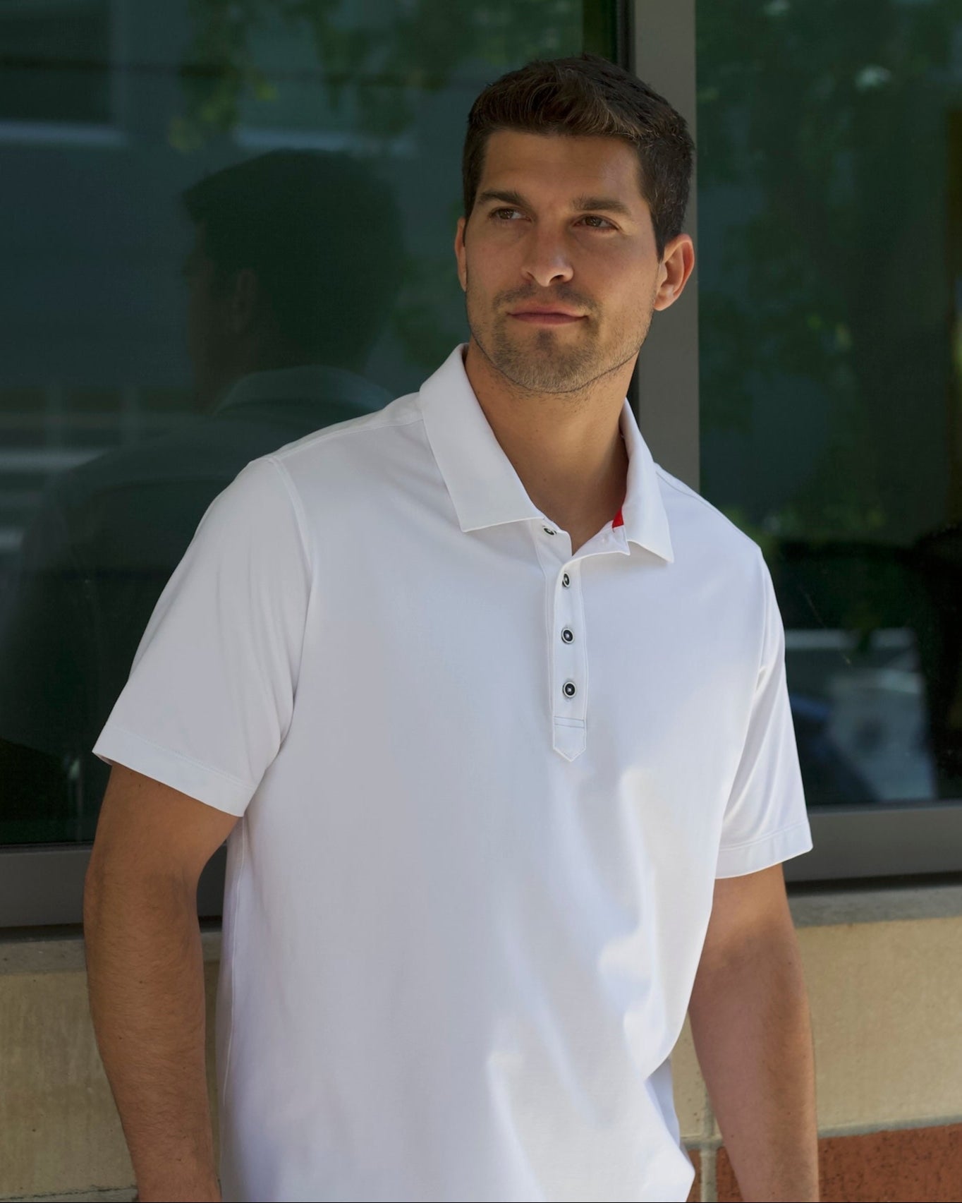Buki Cinqo Polo - White