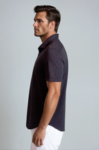 Cinqo 'Single Shot' Short Sleeve Shirt - Black
