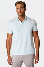 Coolest Polo Tech Shirt - Light Blue