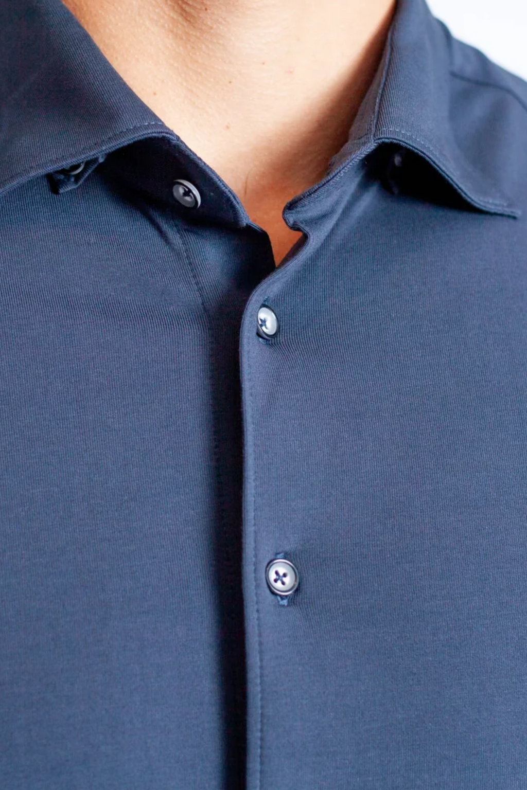 Cinqo 'Single Shot' Short Sleeve Shirt - Blue Night