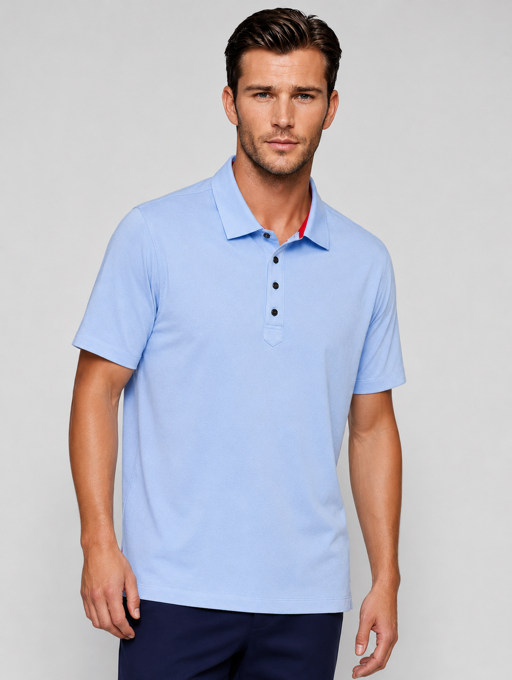 Buki Cinqo Polo - Cool Blue