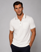 Pocket Polo Shirt - White