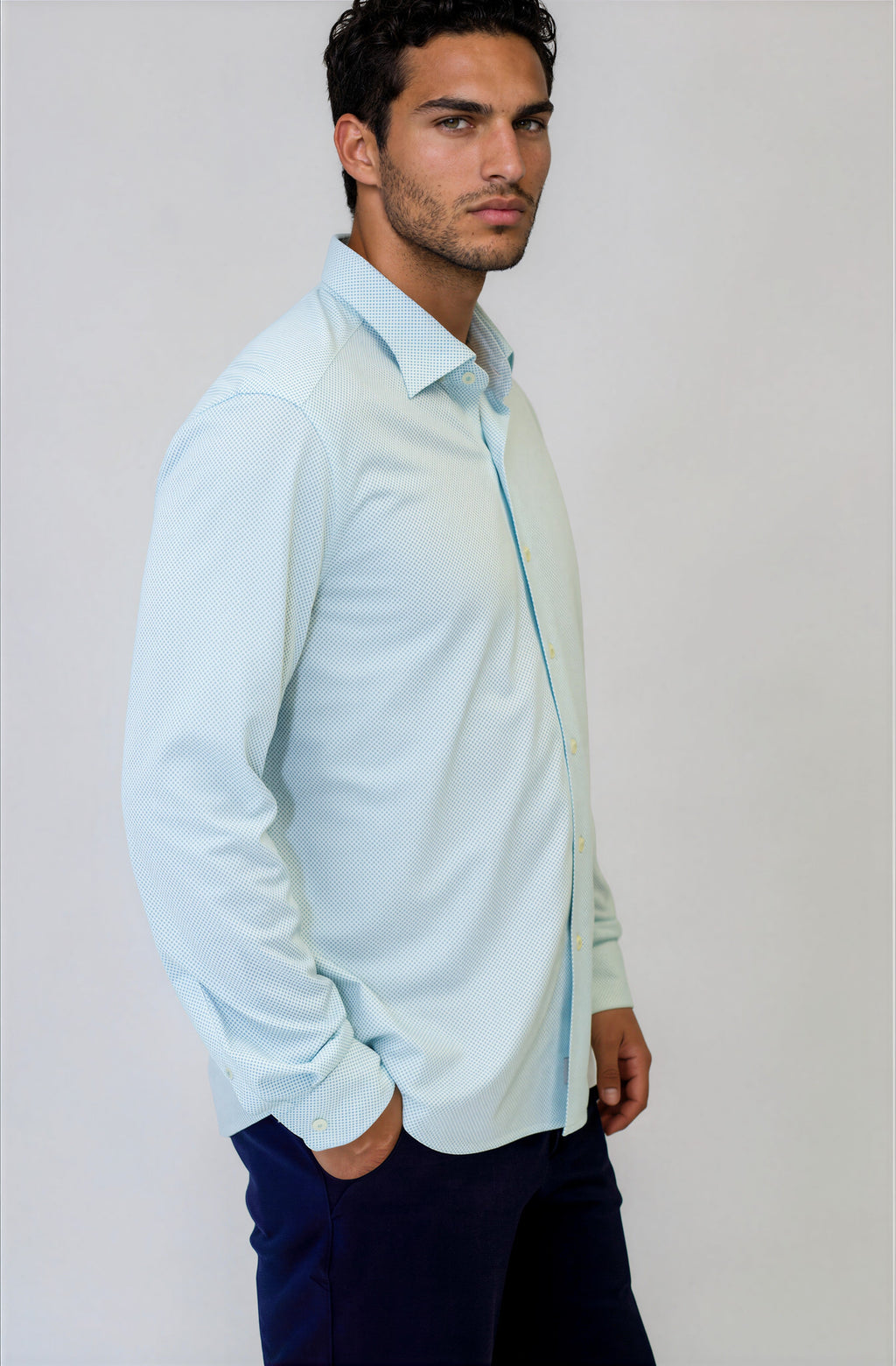 Mauro Dress Shirt 2-Pack - Emerald/Blue