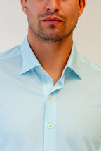 Studio Dot Long Sleeve Tech Shirt - Teal