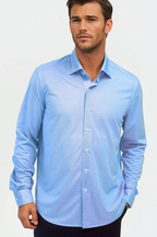 Studio Dot Dress Shirt 2-Pack -Royal Blue/Teal