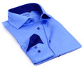 Button-Up Shirt //  - Tailored Fit - contrast  trimming - final sale - Size 2X-Large