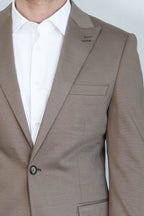 Beige Men's Jacket - Wessi