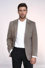 Beige Men's Jacket - Wessi