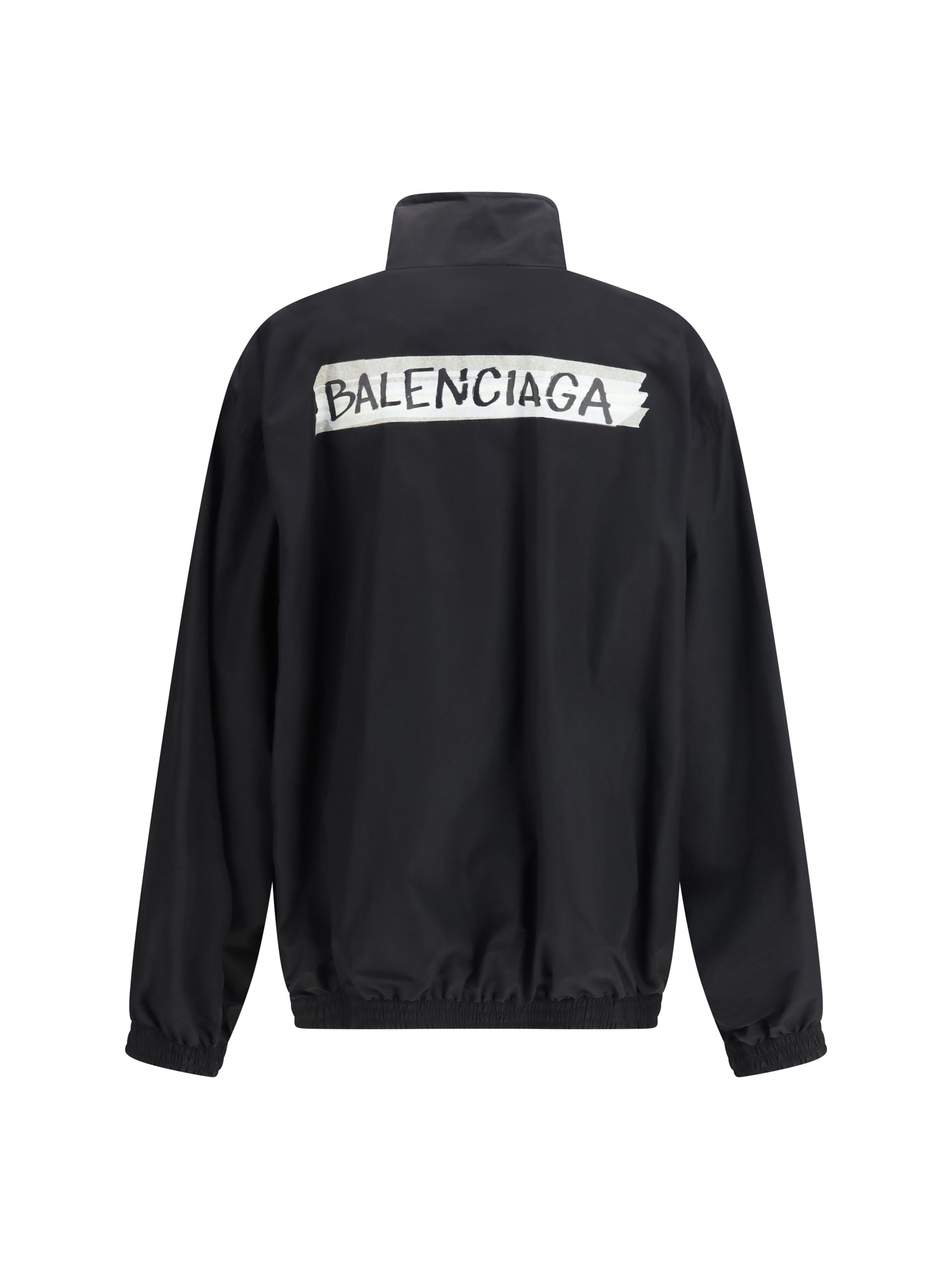 Balenciaga Black Masking Tape Jacket