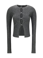 Cardigan Lurex Black