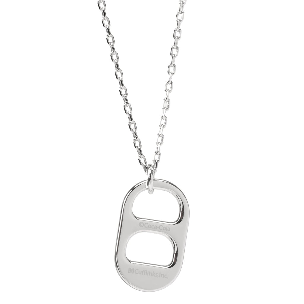 Diet Coke® Tab Silver Necklace