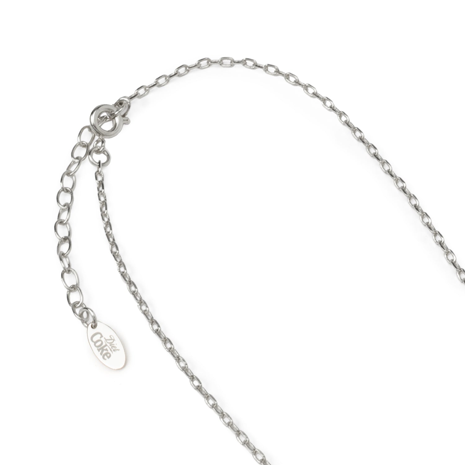 Diet Coke® Tab Silver Necklace