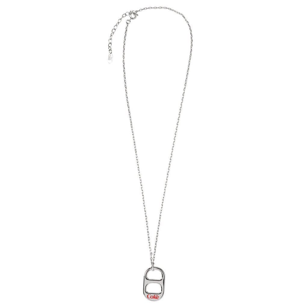 Diet Coke® Tab Silver Necklace