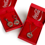 Diet Coke® Bottle Cap Earrings