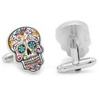 Day of the Dead Skull Cufflinks