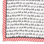 Fa La La Holiday Pocket Square